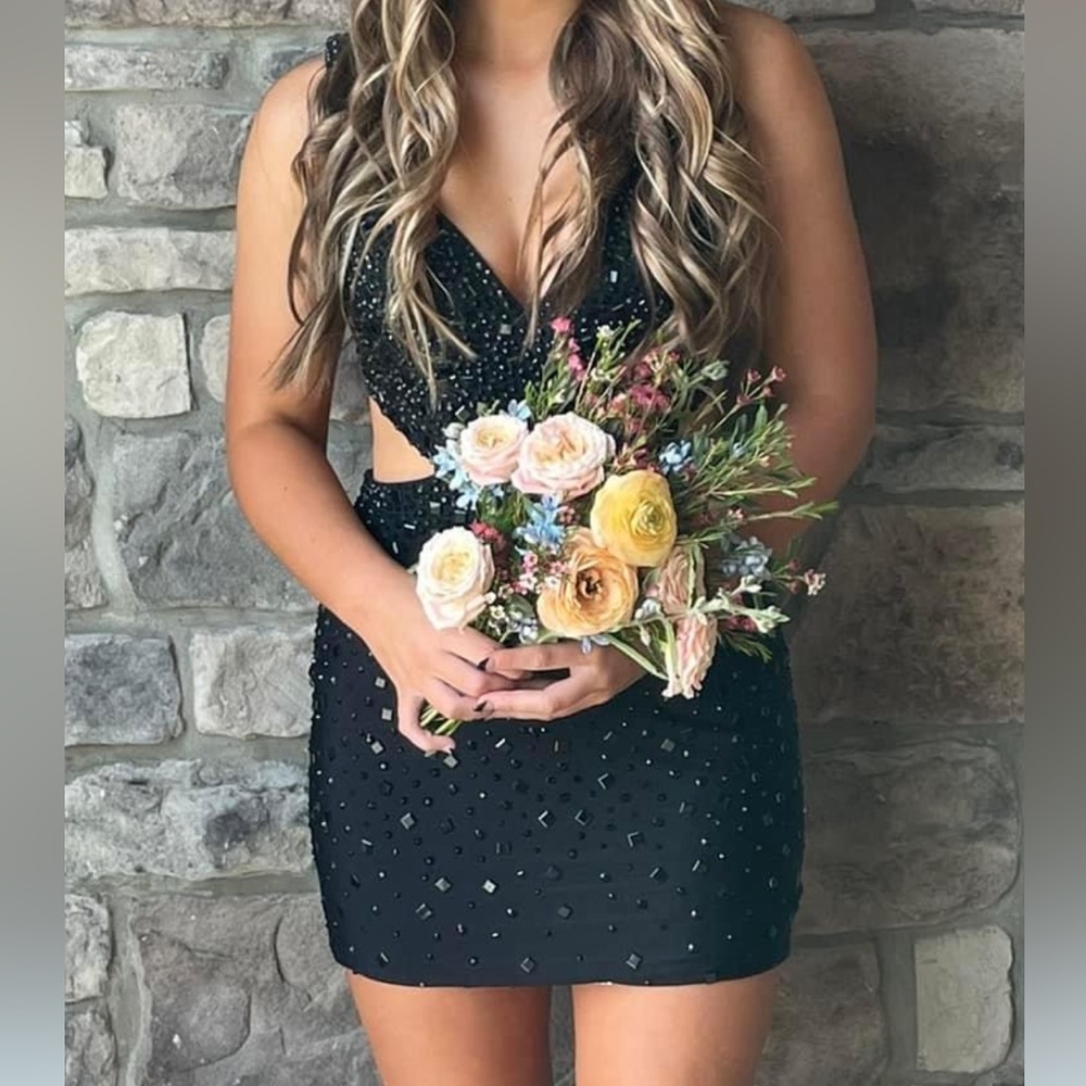 Johnathan Kayne Beaded Dress